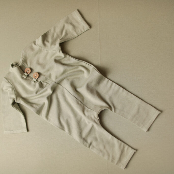 Newborn Onesie + free headband / Hat - Perfect Sage