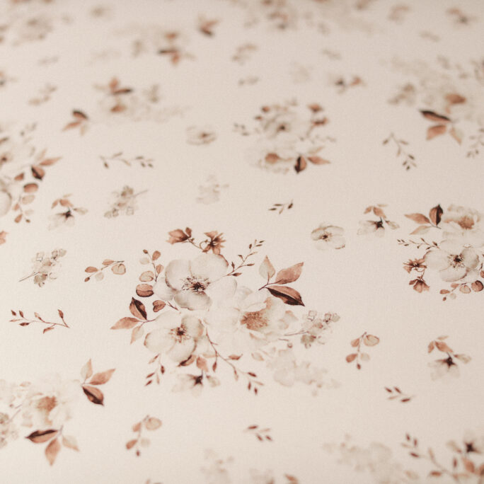 Cotton Flowers Backdrop