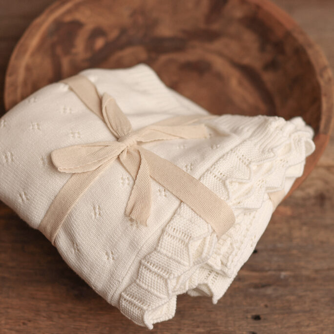 White Baby Blanket