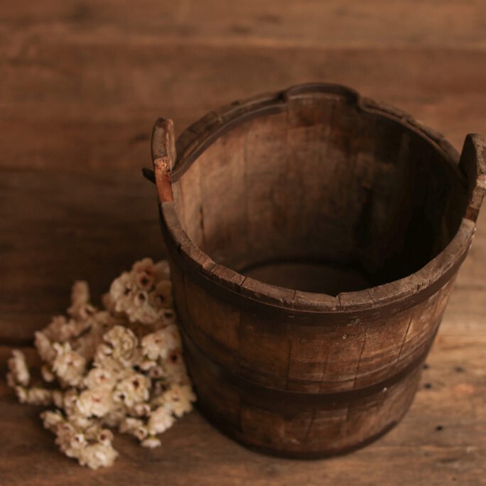VINTAGE water bucket