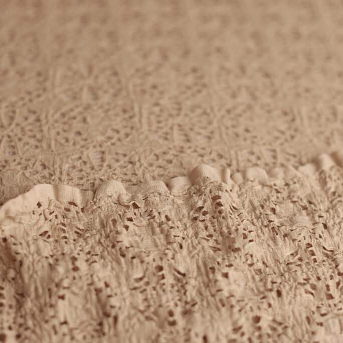 Whisperlace Stretch Backdrop - BEIGE