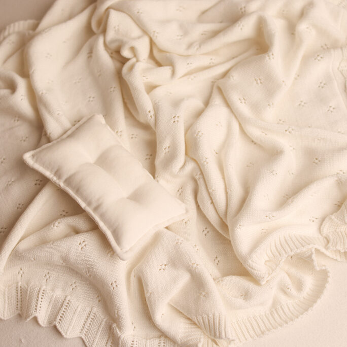 White Baby Blanket