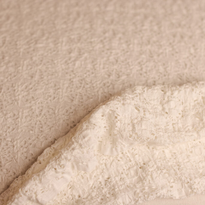 Whisperlace Stretch Backdrop - WHITE