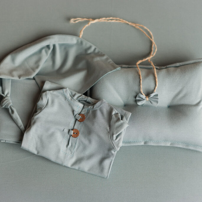 Newborn SET - WASHED BLUE