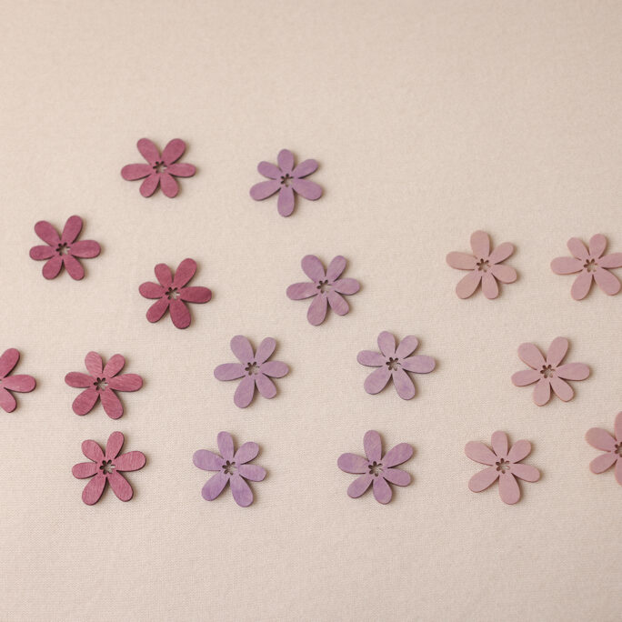 Wooden Flowers ADD ON