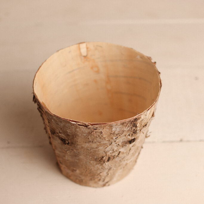 NATURAL BIRCH BUCKET