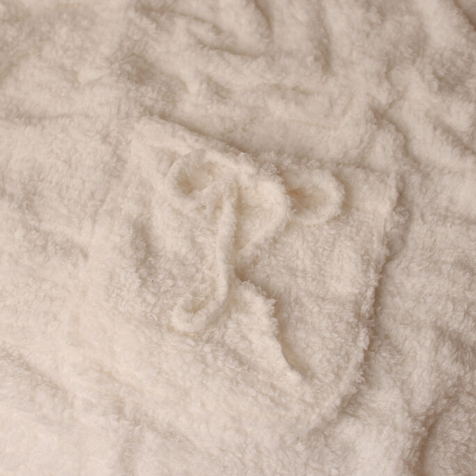 PLUSH pocket backdrop - WHITE