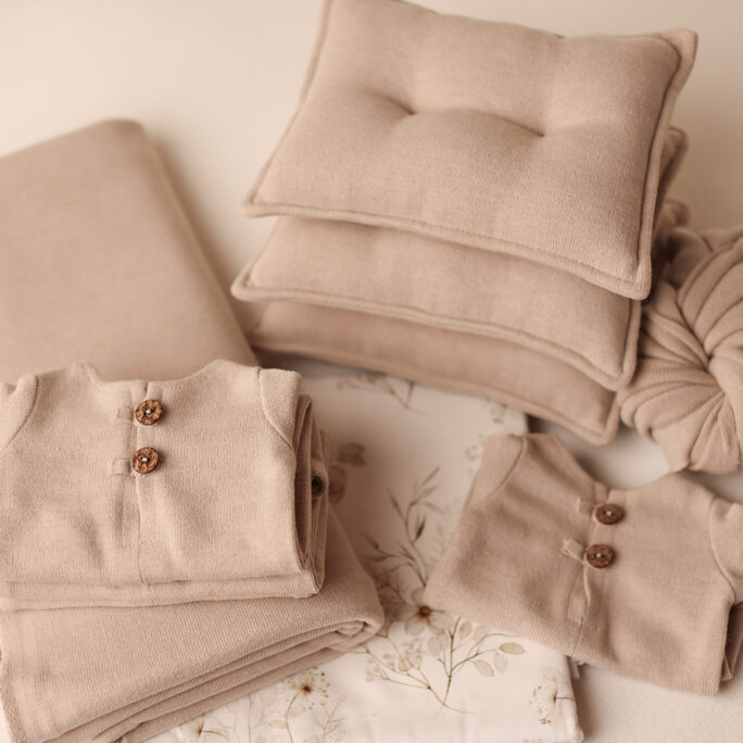 The Whisper Knit Collection - BEIGE SET