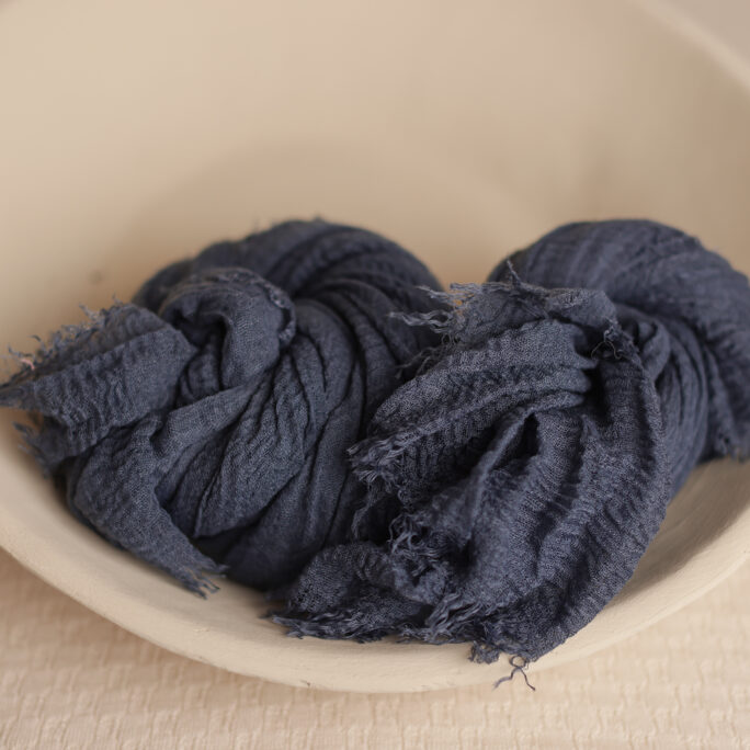 Crinkled Layer - NAVY