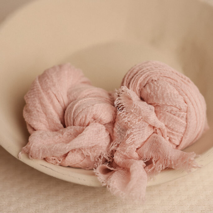 Crinkled Layer - LIGHT cool PINK
