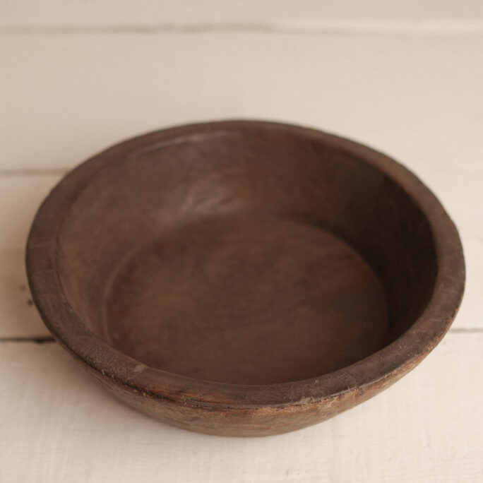 large WOODEN BOWL