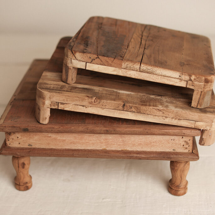 Vintage Wood Platform
