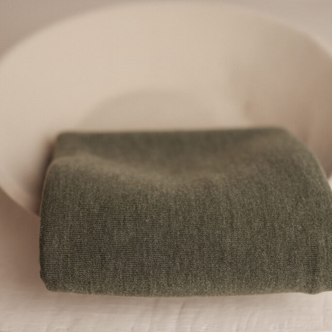 The Whisper Knit Backdrop - MOSS