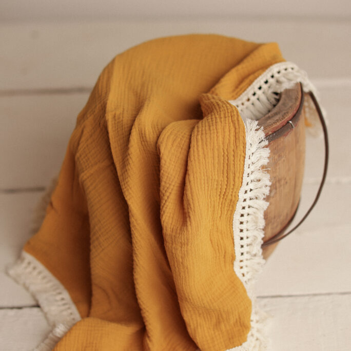 yellow layer with frindge