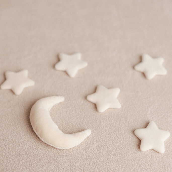 Mini Moon + Stars SET