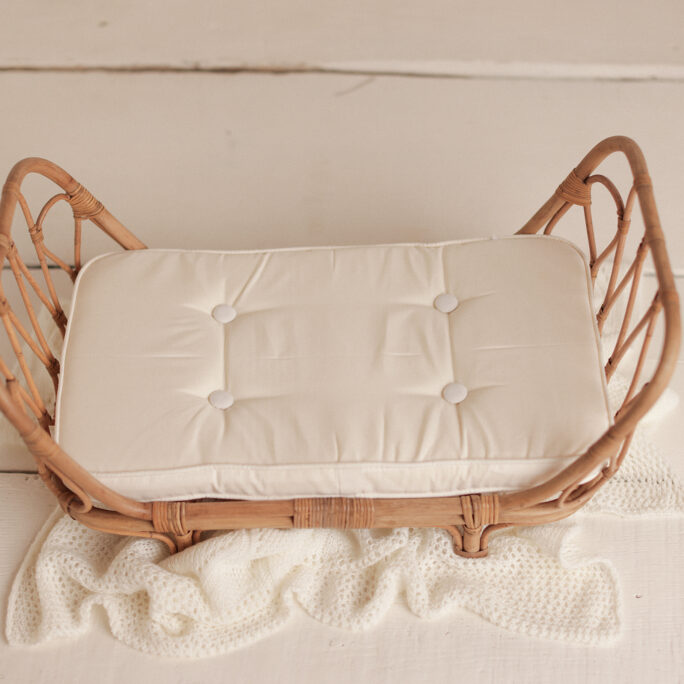 BAMBOO BED + free cream mattress