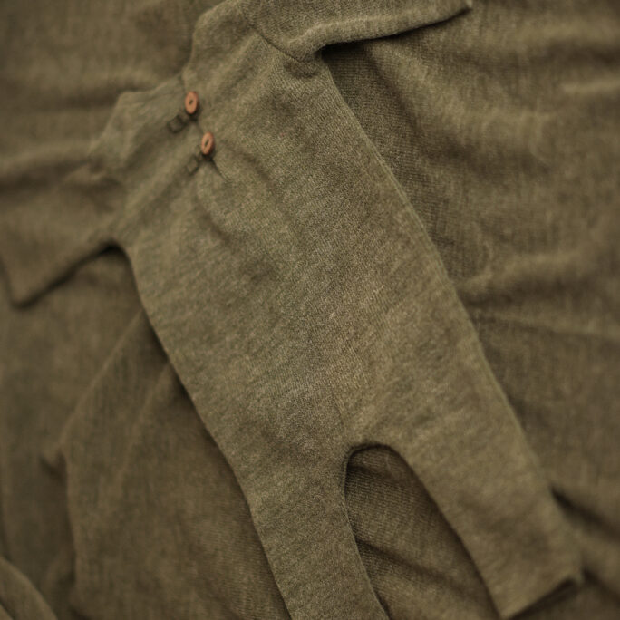 Olive Moss Backdrop + Onesie Set