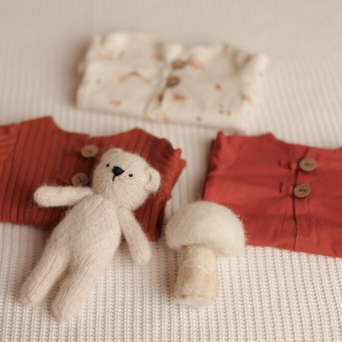 NEWBORN ONESIE - AUTUMN SPICE