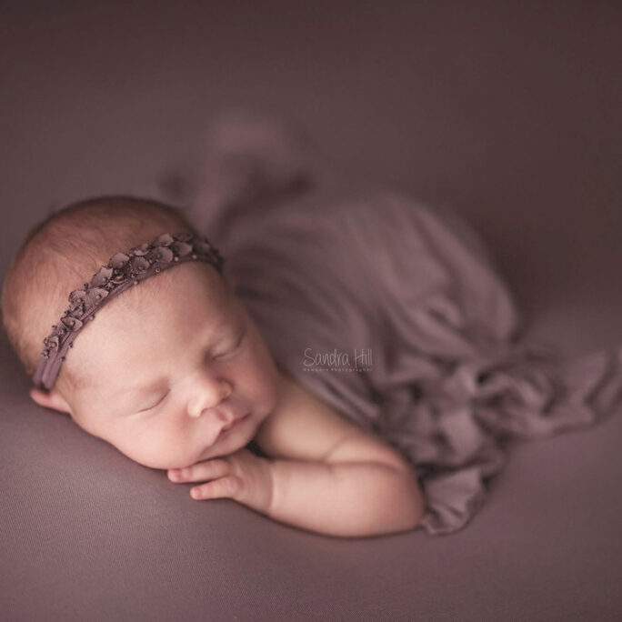 natural fiber backdrop and wrap AFTERGLOW MAUVE
