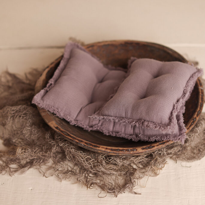 NEW! SOFT MATTRESS & Pillow - DUSTY PURPLE