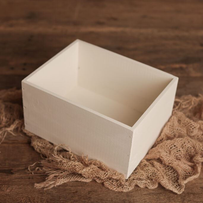 Little Styling Crate ANTIQUE WHITE