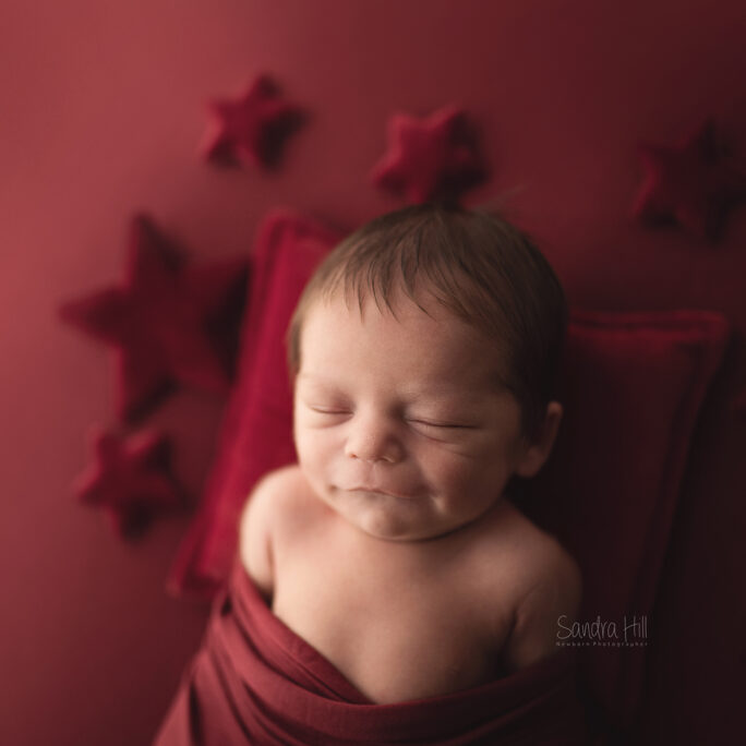 natural fiber backdrop and wrap RED